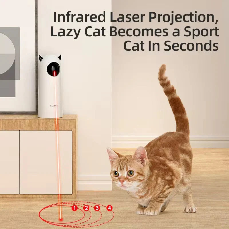 Automatic Cat Toy â Interactive Smart LED Laser